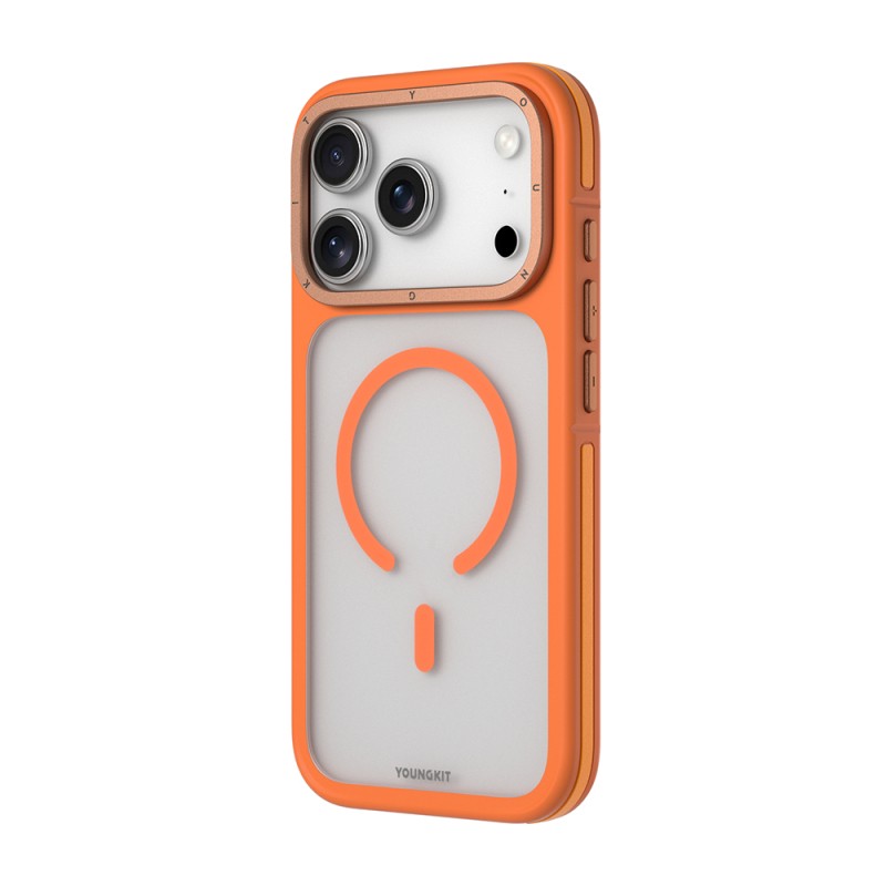 Apple iPhone 18 Pro Max Case with M-safe Charging Feature, Youngkit Rock Sand Series Cover - 8
