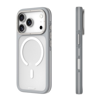 Apple iPhone 18 Pro Max Case with M-safe Charging Feature, Youngkit Rock Sand Series Cover - 15