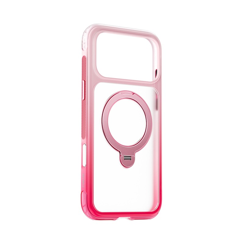 Apple iPhone 18 Pro Max Case Wiwu AS-204 AeroShield Aurora Ultra Series M-safe Charging Enabled Airbag Designed Stand Cover - 3