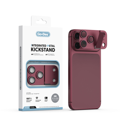 Apple iPhone 18 Pro Max Go Des CL-23 Anti-Reflective Camera Lens Protector with Stand - Go Des