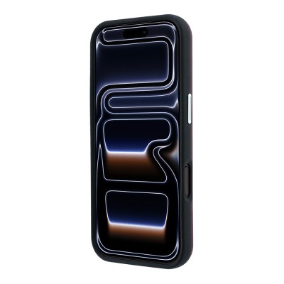 Apple iPhone 18 Pro Max Kılıf BMW Orjinal Lisanslı M-safe Şarj Özellikli Kabartma Tasarımlı PU Metal Logolu Kapak - 9
