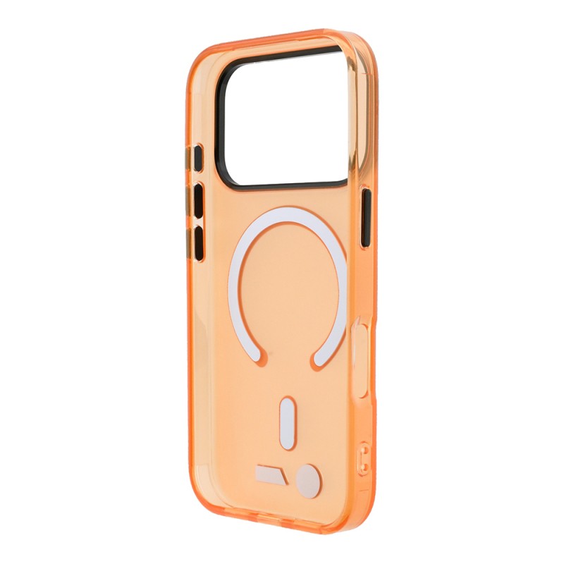 Apple iPhone 18 Pro Max Kılıf BMW Orjinal Lisanslı M-safe Şarj Özellikli Metal Buton Tasarımlı Buzlu IML Baskılı Kapak - 7