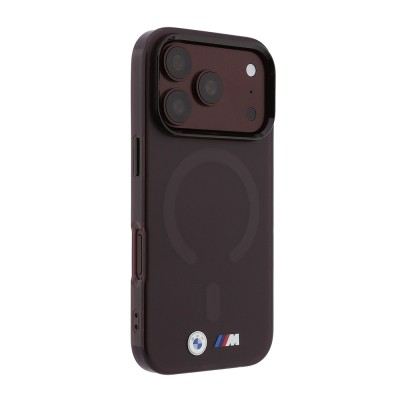 Apple iPhone 18 Pro Max Kılıf BMW Orjinal Lisanslı M-safe Şarj Özellikli Metal Buton Tasarımlı Buzlu IML Baskılı Kapak - 14