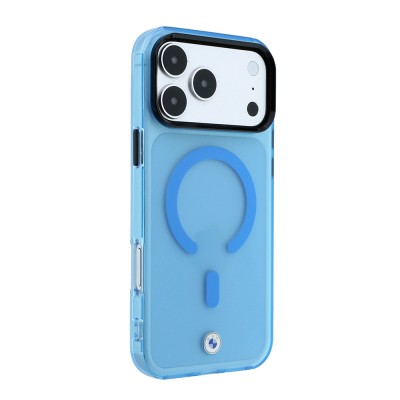 Apple iPhone 18 Pro Max Kılıf BMW Orjinal Lisanslı M-safe Şarj Özellikli Metal Logolu Buzlu IML Baskılı Kapak - 7