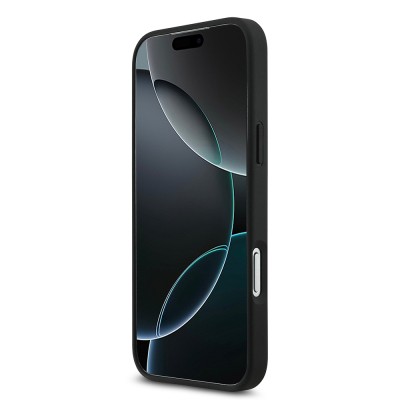 Apple iPhone 18 Pro Max Kılıf Lacoste Orjinal Lisanslı M-safe Şarj Özellikli PU Pike Desenli Metal Logolu Kapak - 17