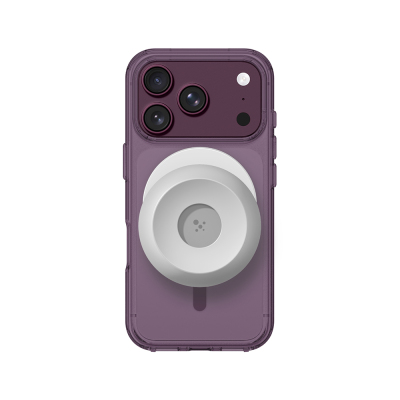 Apple iPhone 18 Pro Max Kılıf M-safe Özellikli AmazingThing Minimal Serisi Type-C Kulaklık ve Standlı Set - Amazingthing
