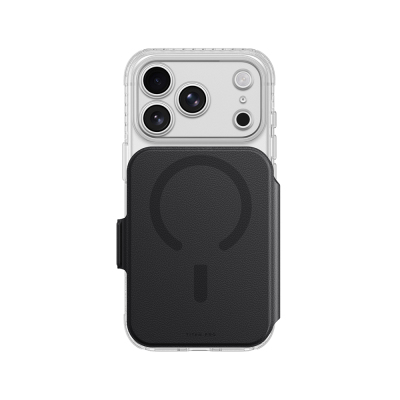 Apple iPhone 18 Pro Max Kılıf M-safe Özellikli Amazingthing Titan Lens Flip Serisi Kartlıklı Kapak - Amazingthing