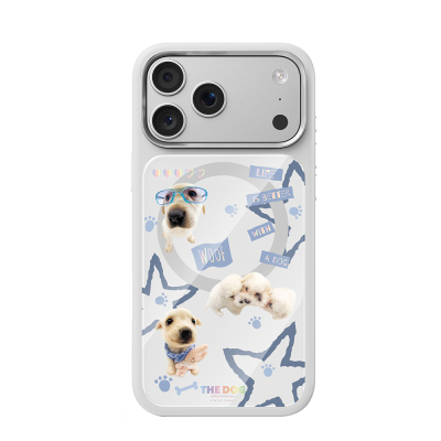 Apple iPhone 18 Pro Max Kılıf M-safe Şarj Özellikli 3D Baskılı Tasarım Mutural The Dog Serisi Kapak - Mutural