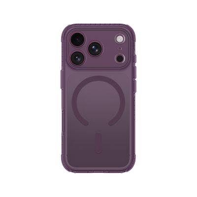 Apple iPhone 18 Pro Max Kılıf M-Safe Şarj Özellikli Airbag Tasarımlı AmazingThing Titan Pro Lens Serisi Kapak - Amazingthing