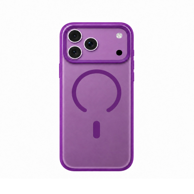 Apple iPhone 18 Pro Max Kılıf M-safe Şarj Özellikli Airbag Tasarımlı Mutural Mist Serisi Kapak - Mutural