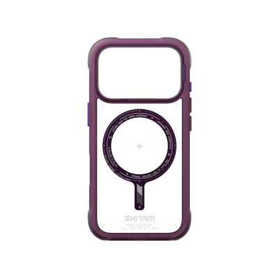 Apple iPhone 18 Pro Max Kılıf M-Safe Şarj Özellikli Airbag Tasarımlı Skinarma Avion Kapak - 5