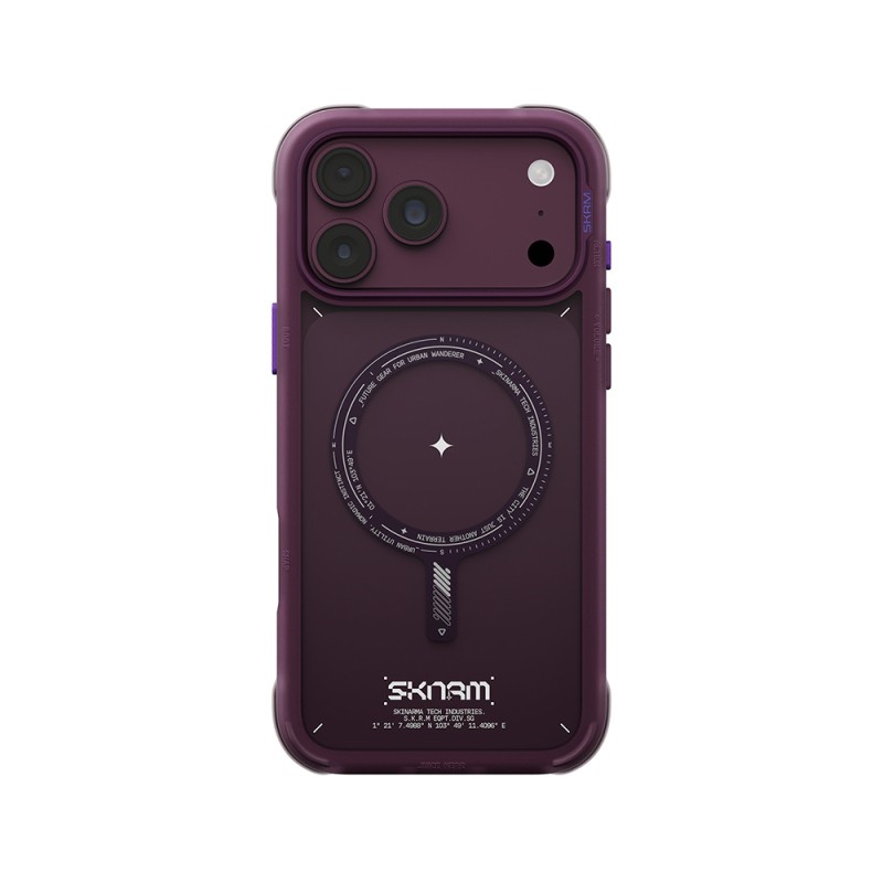 Apple iPhone 18 Pro Max Kılıf M-Safe Şarj Özellikli Airbag Tasarımlı Skinarma Avion Kapak - 8