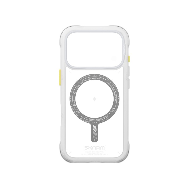 Apple iPhone 18 Pro Max Kılıf M-Safe Şarj Özellikli Airbag Tasarımlı Skinarma Avion Kapak - 17