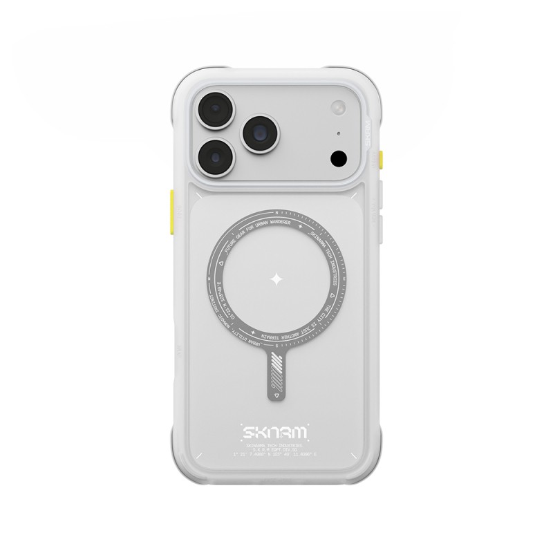 Apple iPhone 18 Pro Max Kılıf M-Safe Şarj Özellikli Airbag Tasarımlı Skinarma Avion Kapak - 20