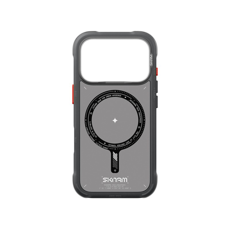 Apple iPhone 18 Pro Max Kılıf M-Safe Şarj Özellikli Airbag Tasarımlı Skinarma Avion Kapak - 29