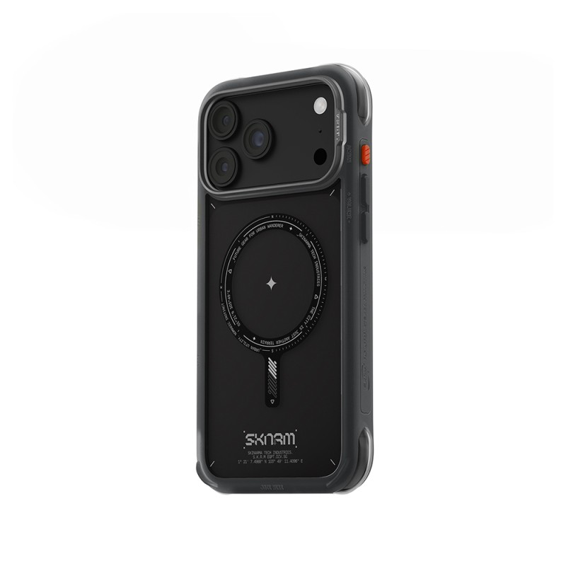 Apple iPhone 18 Pro Max Kılıf M-Safe Şarj Özellikli Airbag Tasarımlı Skinarma Avion Kapak - 31