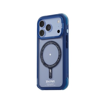 Apple iPhone 18 Pro Max Kılıf M-Safe Şarj Özellikli Airbag Tasarımlı Skinarma Avion Kapak - 42
