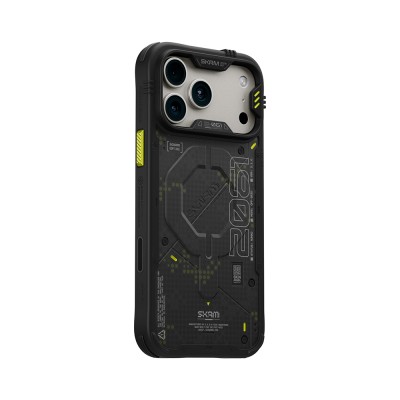 Apple iPhone 18 Pro Max Kılıf M-Safe Şarj Özellikli Airbag Tasarımlı Skinarma Vigor XE Kapak - 4