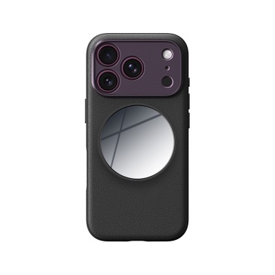 Apple iPhone 18 Pro Max Kılıf M-safe Şarj Özellikli Amazingthing Glamour Allskin Serisi Aynalı Tutucu Standlı Set - Amazingthing