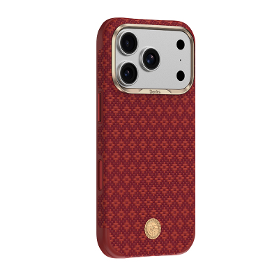 Apple iPhone 18 Pro Max Kılıf M-Safe Şarj Özellikli Benks ArmorPro ArmorEdge X9 Serisi Kevlar Karbon Kapak - Benks