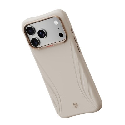 Apple iPhone 18 Pro Max Kılıf M-Safe Şarj Özellikli Çizgili Logolu Udemos Freedom Serisi Kapak - 3