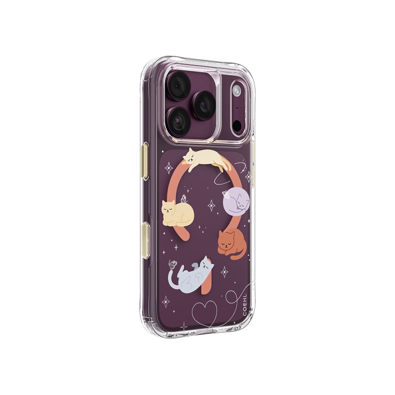Apple iPhone 18 Pro Max Kılıf M-safe Şarj Özellikli Coehl Elysia Serisi Kapak - 2