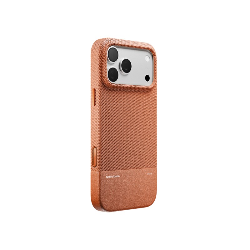 Apple iPhone 18 Pro Max Kılıf M-safe Şarj Özellikli Deri Dokulu Native Union RE Classic Serisi Kapak - 8