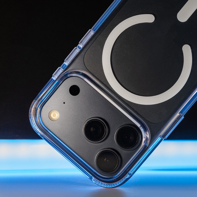 Apple iPhone 18 Pro Max Kılıf M-safe Şarj Özellikli Native Union Airbag Tasarımlı RE Clear Serisi Kapak - 5