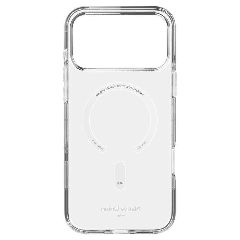 Apple iPhone 18 Pro Max Kılıf M-safe Şarj Özellikli Native Union RE Clear Serisi Kapak - 4