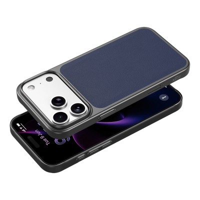 Apple iPhone 18 Pro Max Kılıf M-Safe Şarj Özellikli PU Zore Paris Trexo Sert PC Kapak - 19