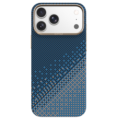 Apple iPhone 18 Pro Max Kılıf M-safe Şarj Özellikli Raptic Aramid Skin Serenity Serisi Karbon Kapak - Raptic