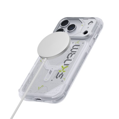 Apple iPhone 18 Pro Max Kılıf M-safe Şarj Özellikli Skinarma Sonar Kapak - 3