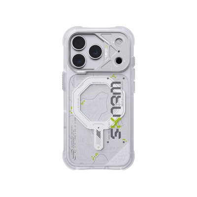 Apple iPhone 18 Pro Max Kılıf M-safe Şarj Özellikli Skinarma Sonar Kapak - 9