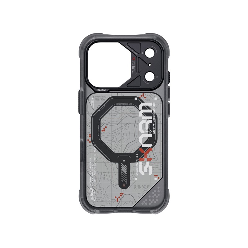 Apple iPhone 18 Pro Max Kılıf M-safe Şarj Özellikli Skinarma Sonar Kapak - 15