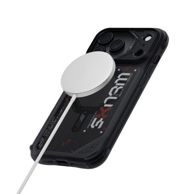 Apple iPhone 18 Pro Max Kılıf M-safe Şarj Özellikli Skinarma Sonar Kapak - 21