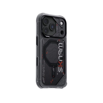Apple iPhone 18 Pro Max Kılıf M-safe Şarj Özellikli Skinarma Sonar Kapak - 25