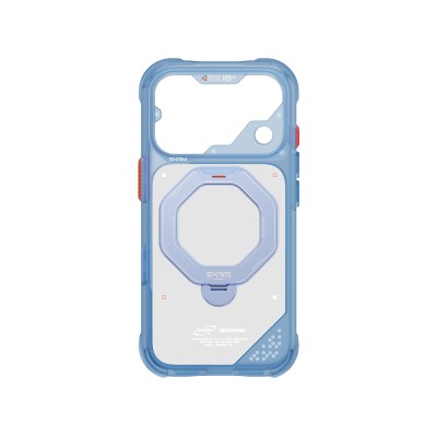 Apple iPhone 18 Pro Max Kılıf M-safe Şarj Özellikli Standlı Skinarma Saturn Kapak - 18