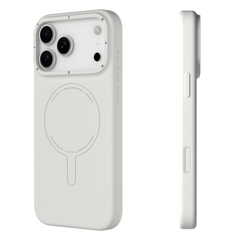 Apple iPhone 18 Pro Max Kılıf M-Safe Şarj Özellikli Youngkit Morandi Serisi Kapak - 48