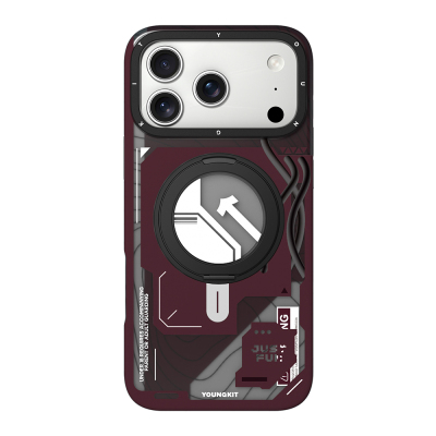 Apple iPhone 18 Pro Max Kılıf M-safe Şarj Özellikli Youngkit Starship Serisi Kapak - Youngkit