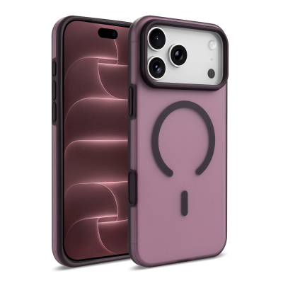Apple iPhone 18 Pro Max Kılıf M-safe Şarj Özellikli Zore Kuin Kapak - Zore
