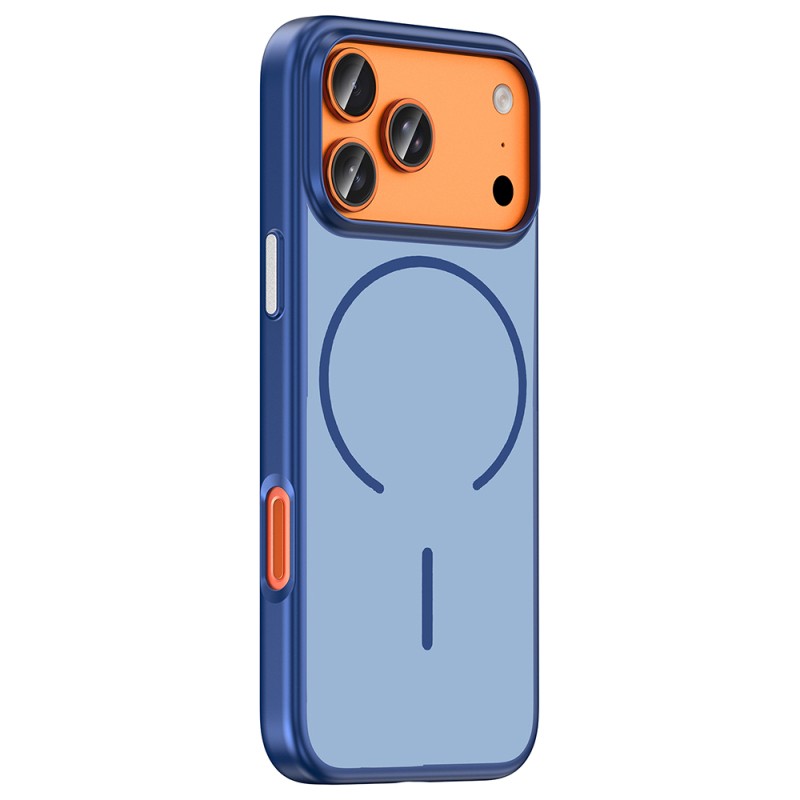 Apple iPhone 18 Pro Max Kılıf M-Safe Şarj Özellikli Zore Lora PC Kapak - 8