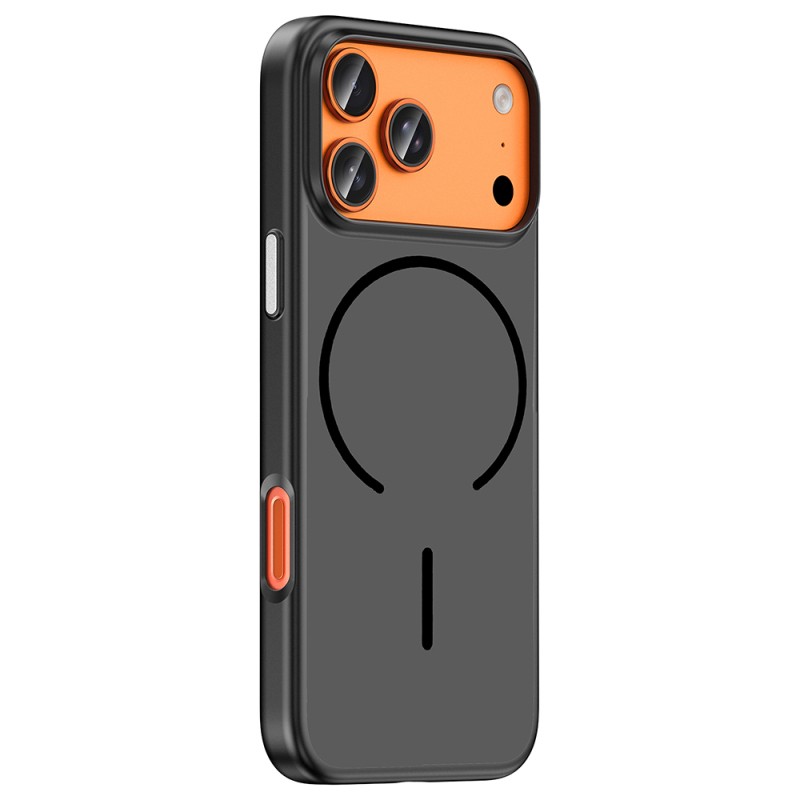 Apple iPhone 18 Pro Max Kılıf M-Safe Şarj Özellikli Zore Lora PC Kapak - 13