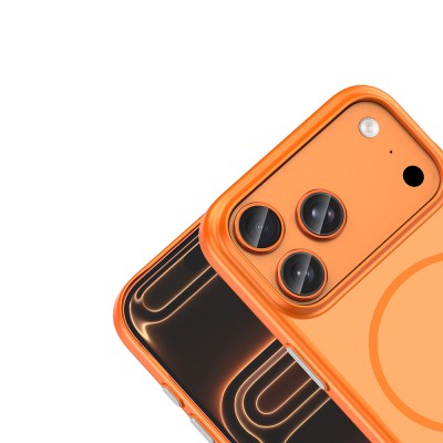 Apple iPhone 18 Pro Max Kılıf M-Safe Şarj Özellikli Zore Lora PC Kapak - 16