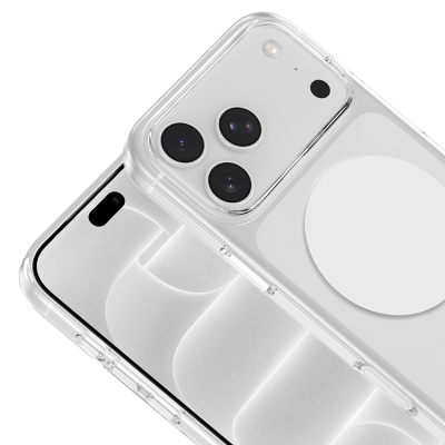 Apple iPhone 18 Pro Max Kılıf M-safe Şarj Özellikli Zore Paris Belmo Kapak - 18