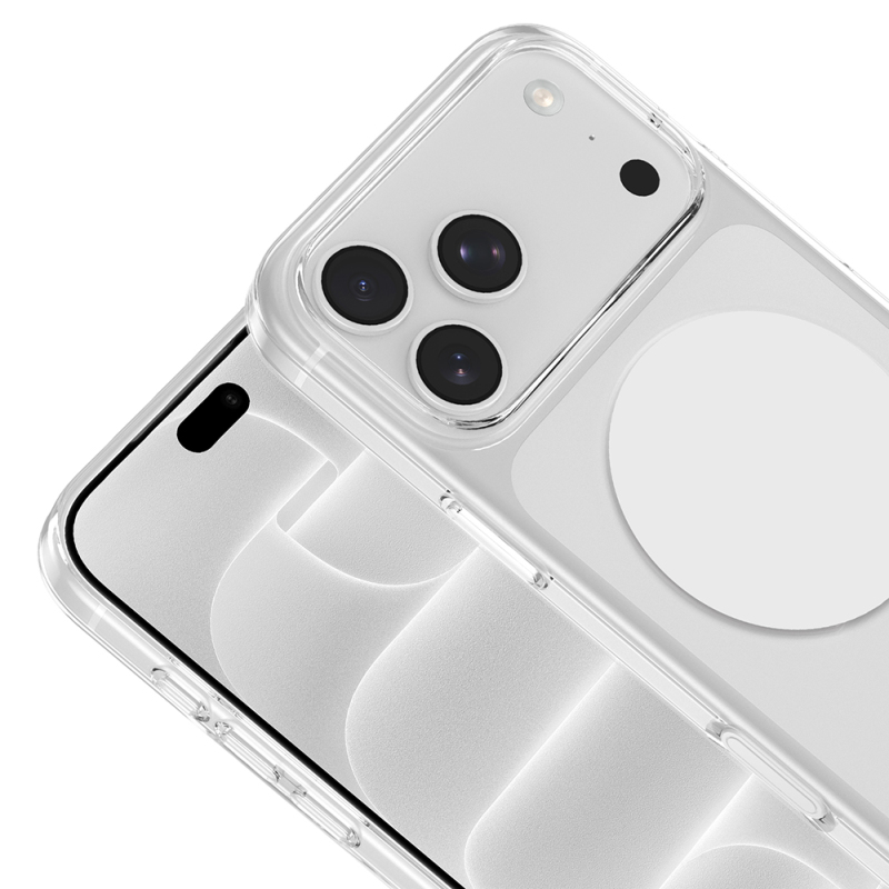 Apple iPhone 18 Pro Max Kılıf M-safe Şarj Özellikli Zore Paris Belmo Kapak - 18