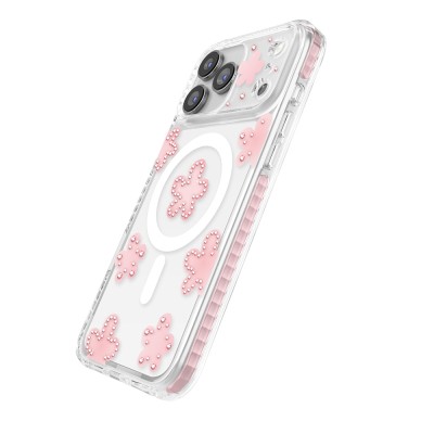 Apple iPhone 18 Pro Max Kılıf M-Safe Şarj Özellikli Zore Paris Elvo Sert PC Kapak - 18