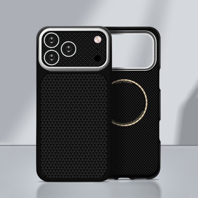 Apple iPhone 18 Pro Max Kılıf M-Safe Şarj Özellikli Zore Paris Nexel Sert PC Kapak - 8