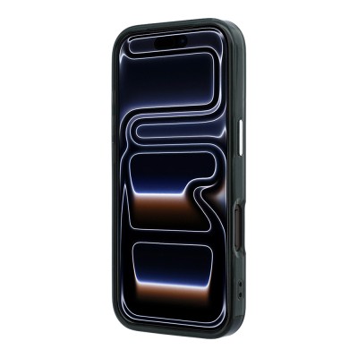 Apple iPhone 18 Pro Max Kılıf Mercedes Benz Orjinal Lisanslı M-safe Şarj Özellikli 360 Derece Dönebilen Standlı Metal Logolu Sert PC Kapak - 13
