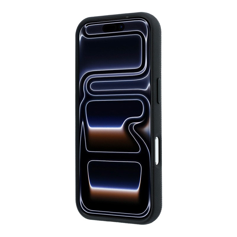 Apple iPhone 18 Pro Max Kılıf Mercedes Benz Orjinal Lisanslı M-safe Şarj Özellikli 3D Metal Logolu Wrap Wood Deri Kapak - 13