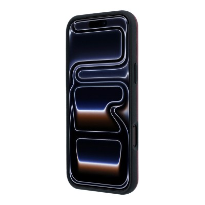 Apple iPhone 18 Pro Max Kılıf Mercedes Benz Orjinal Lisanslı M-safe Şarj Özellikli Metal Yıldız Logolu Çizgili Deri Kapak - 6